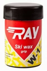 Мазь лыжная Ray W-1 +1..+4°C синтетическая 35 г желтая W-1