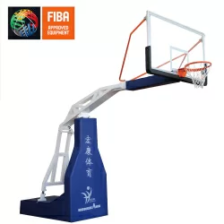 Стойка баскетбольная мобильная 1007. Сертификат FIBA-2024