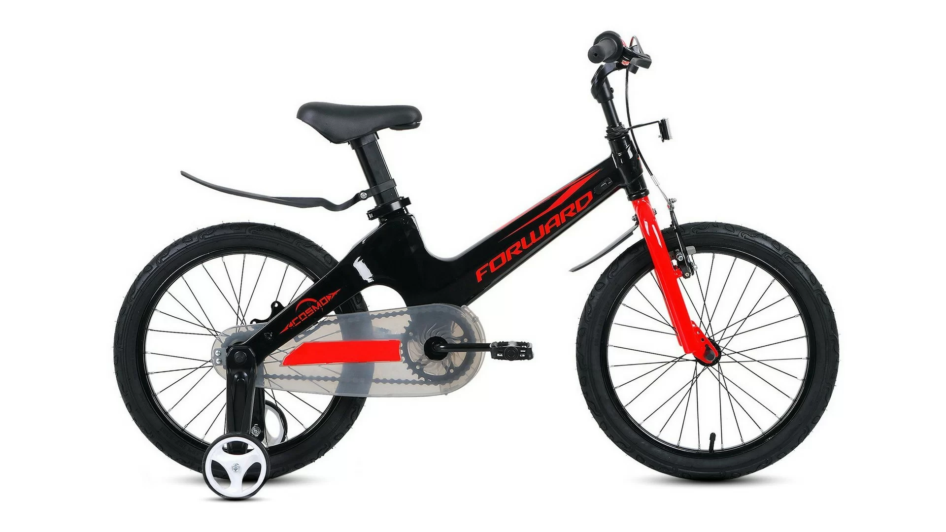 Реальное фото Велосипед Forward Cosmo 18 2.0 (2020) черный/красный RBKW0LMH1016 от магазина СпортСЕ