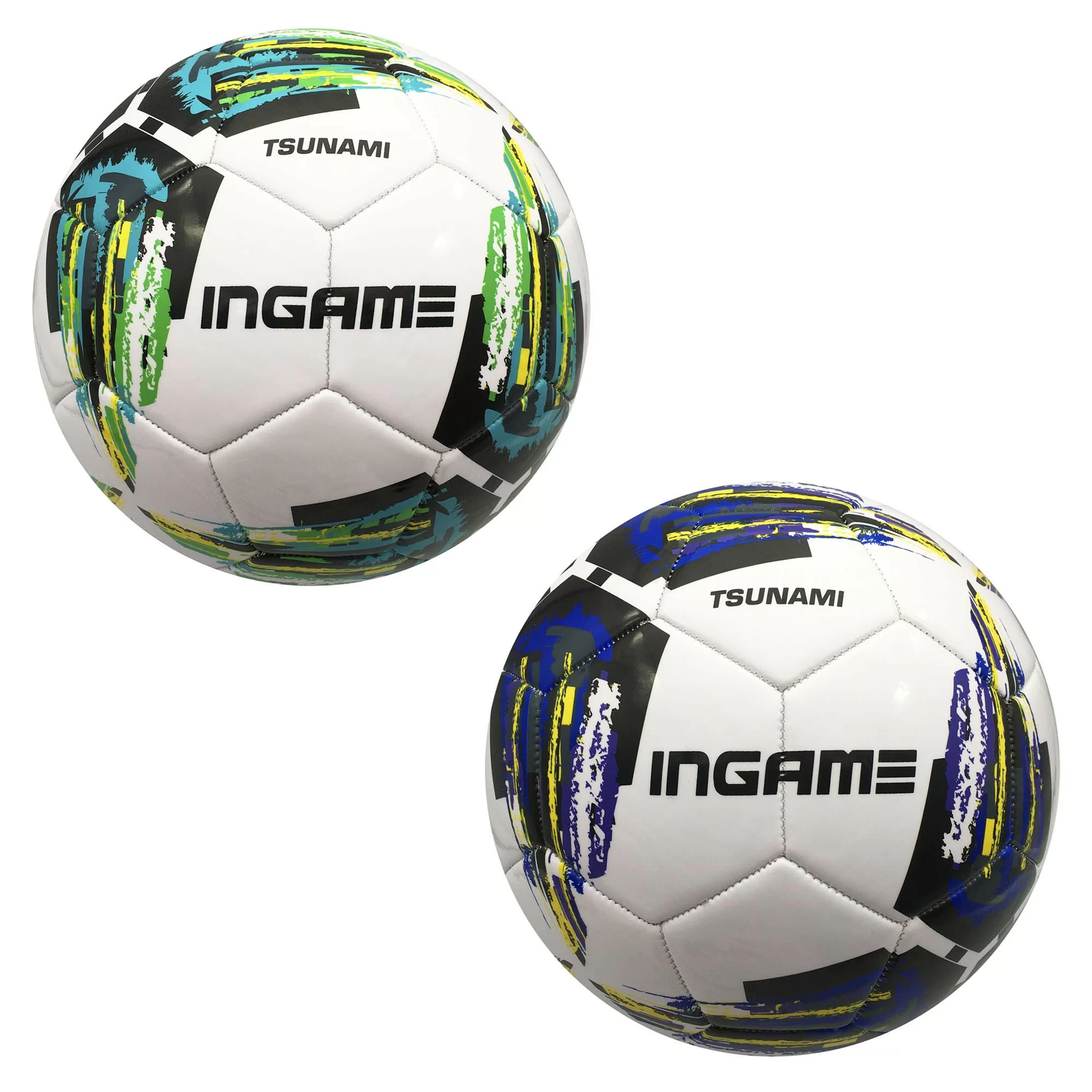 Реальное фото Мяч футбольный Ingame Tsunami №5 2020 от магазина СпортСЕ