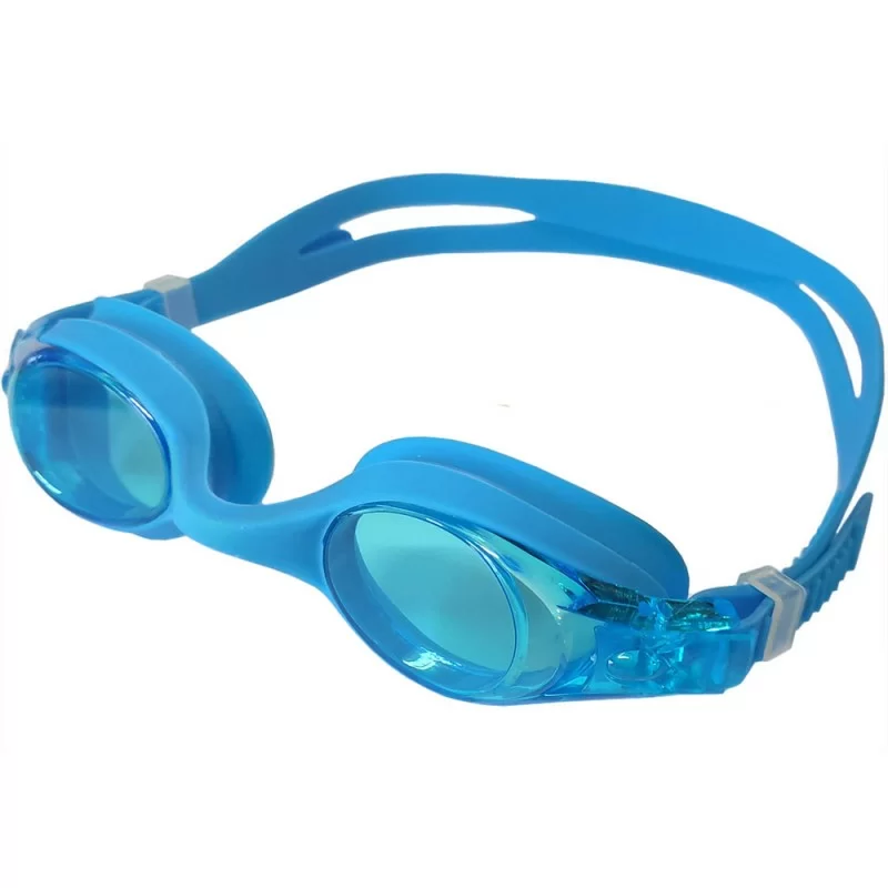 Реальное фото Очки для плавания B31579-0 JR голубой  10018146 от магазина СпортСЕ