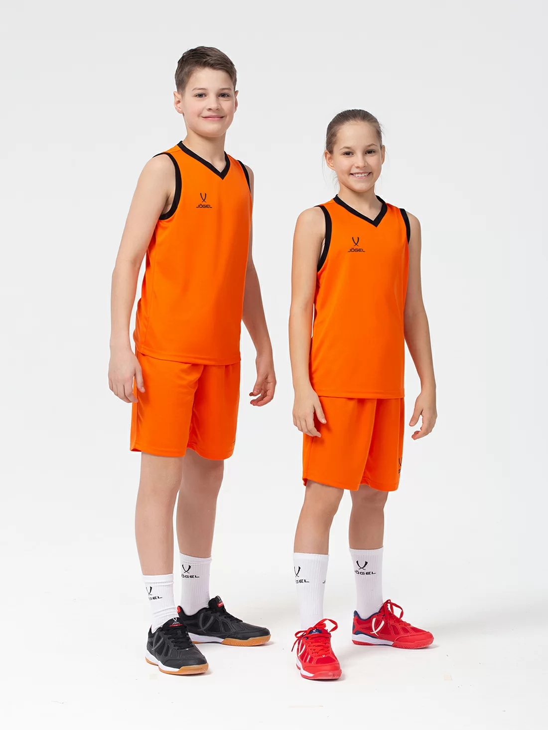 Реальное фото Майка баскетбольная Camp Basic, оранжевый, детский от магазина СпортСЕ