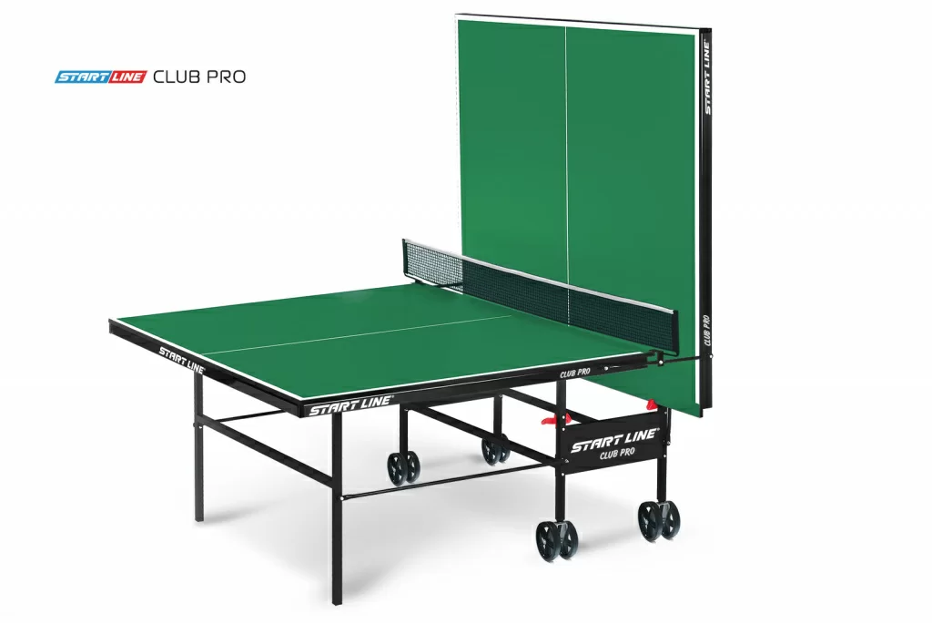 Реальное фото Теннисный стол Start Line Club Pro green от магазина СпортСЕ