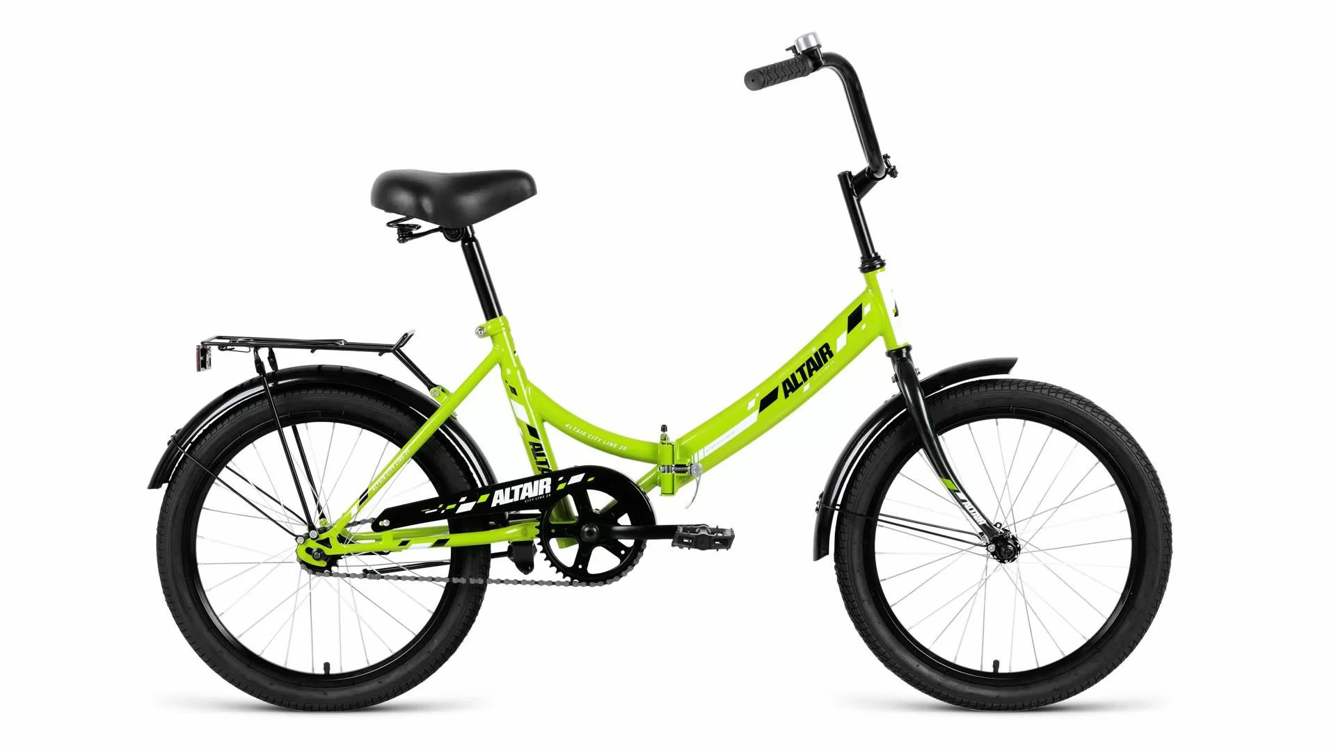 Реальное фото Велосипед Altair City 20 скл (1ск.) (2019) зеленый от магазина СпортСЕ