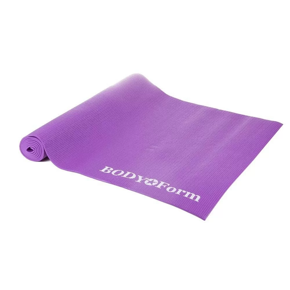 Реальное фото Коврик гимнастический BF-YM01 173*61*0,4см фиолетовый от магазина СпортСЕ