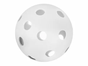 Реальное фото Мяч для флорбола F7322 белый 01170 от магазина СпортСЕ