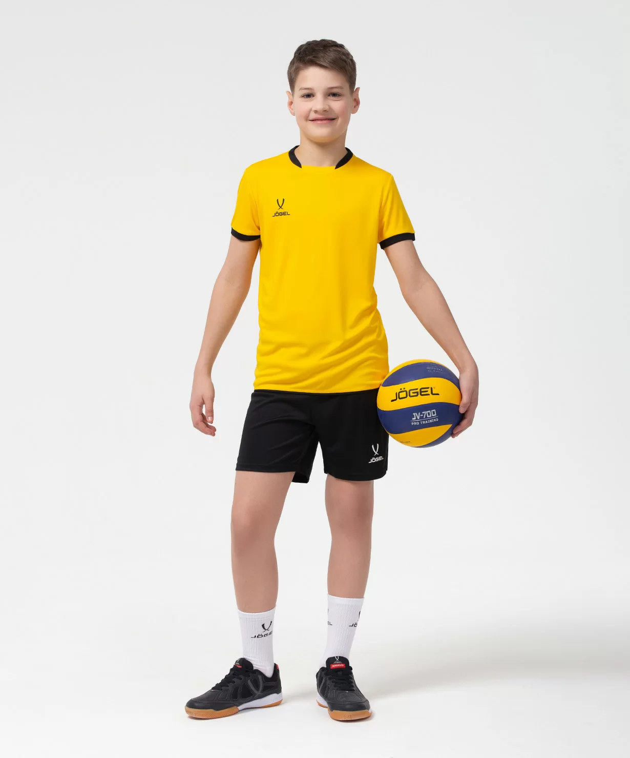 Реальное фото Футболка волейбольная Camp, желтый, детский от магазина СпортСЕ