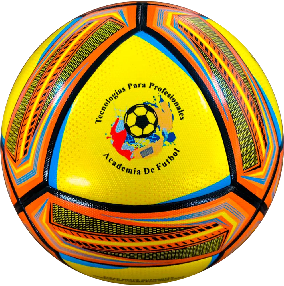 Реальное фото Мяч футбольный Vamos Campo Pro Pius №5 20П yellow BV 1064-WCP от магазина СпортСЕ