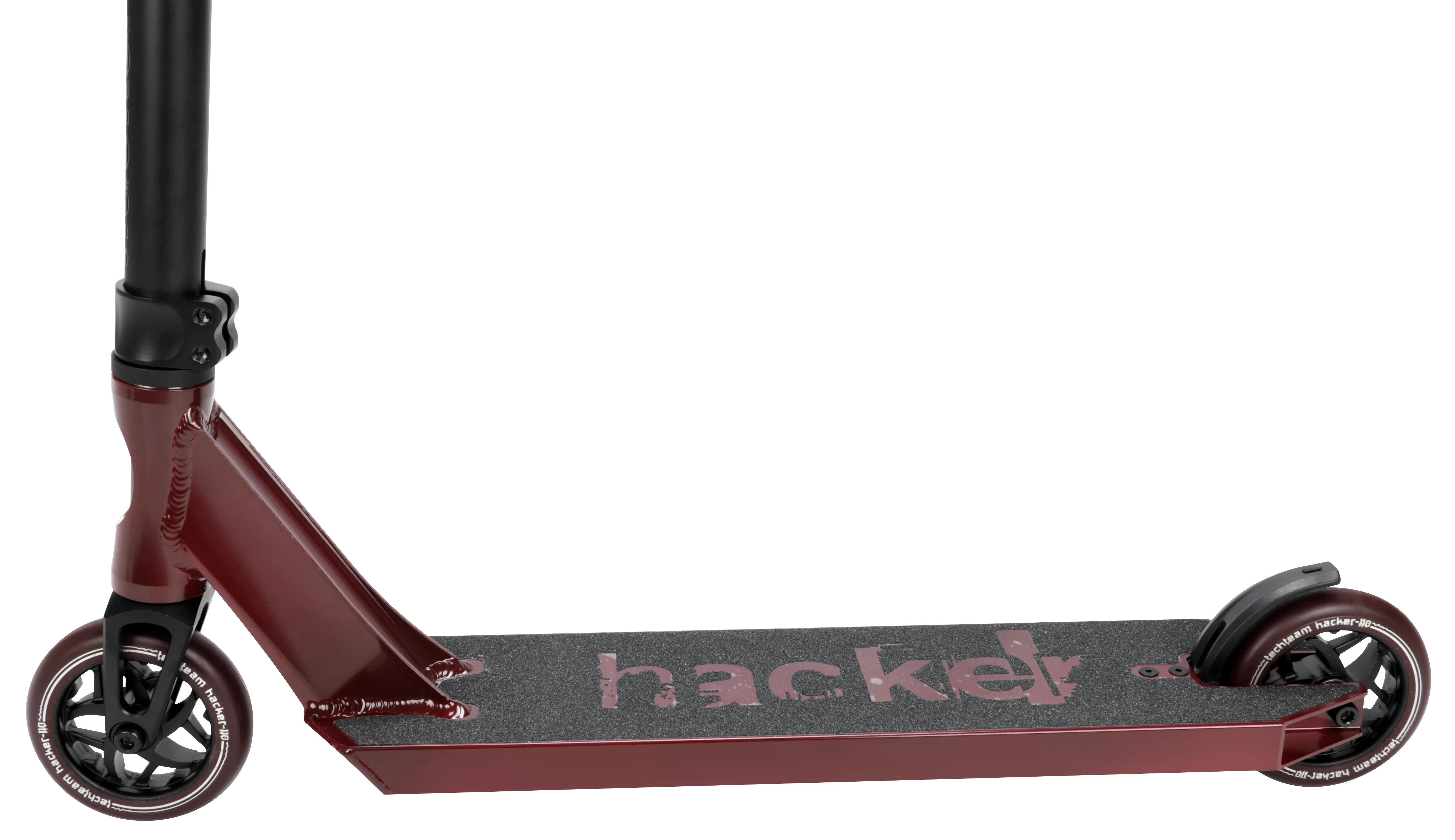 Реальное фото Самокат TechTeam Hacker (2021) трюковой red от магазина СпортСЕ