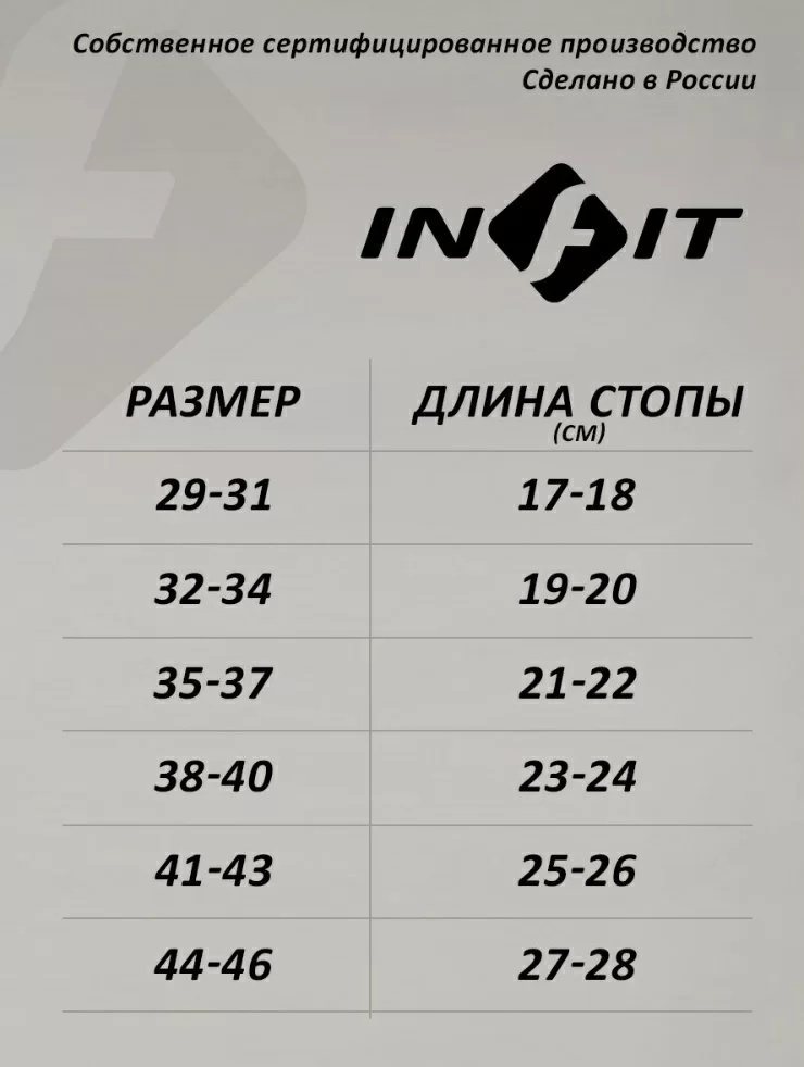 Реальное фото Гетры In Fit 3H белый от магазина СпортСЕ