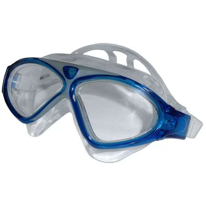 Реальное фото Очки-маска для плавания 8170-1 голубой 10009226 от магазина СпортСЕ