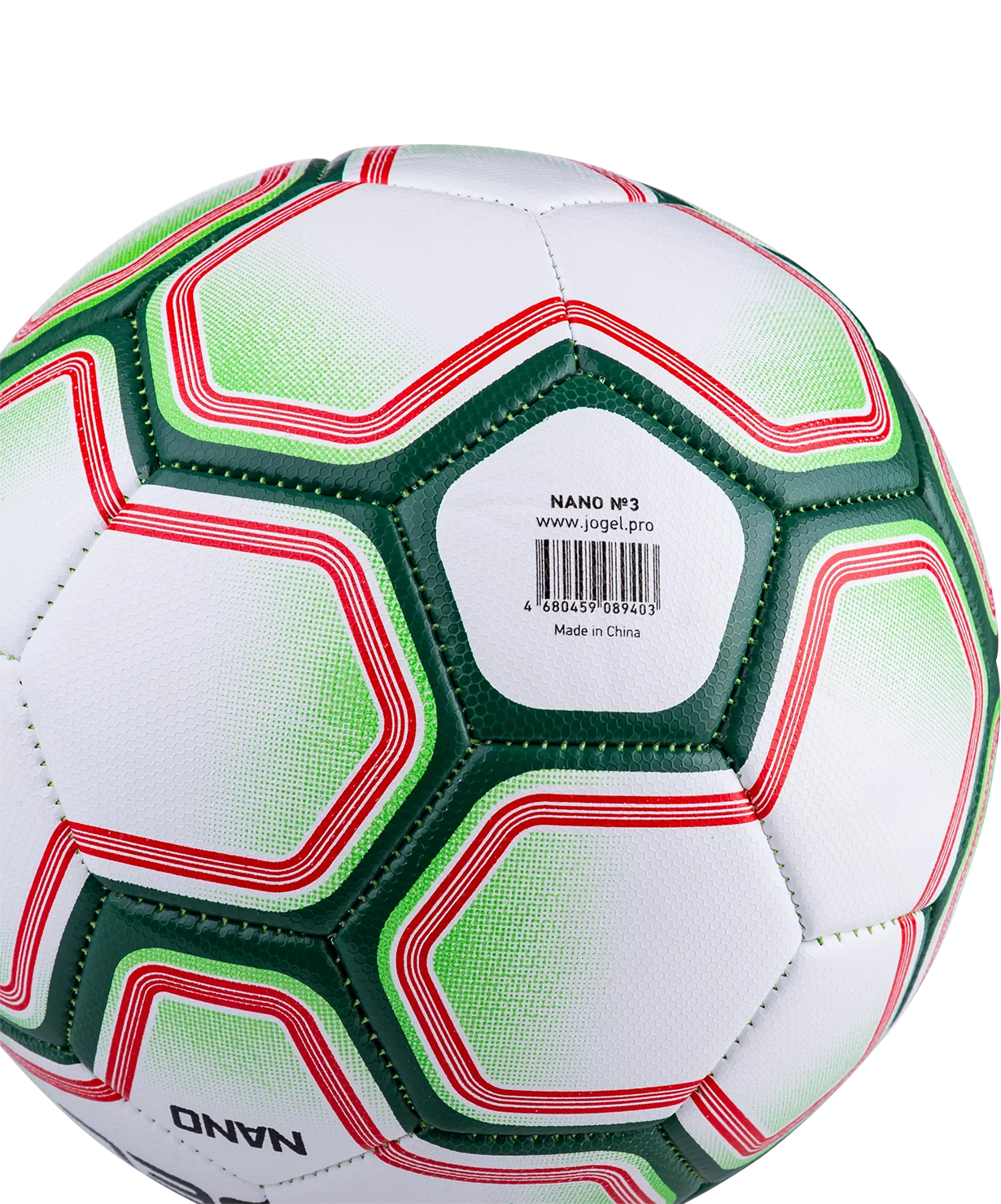 Реальное фото Мяч футбольный Jögel Nano №3 (BC20) УТ-00016945 от магазина СпортСЕ