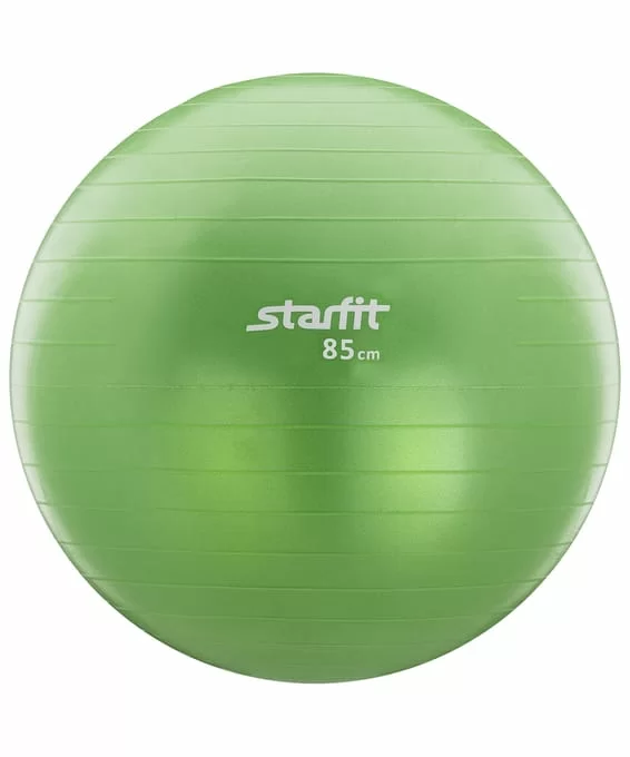 Реальное фото Фитбол 85см StarFit GB-101 антивзрыв зеленый 7191 от магазина СпортСЕ