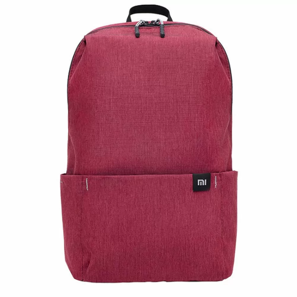Реальное фото Рюкзак Xiaomi Mi Bright Little Colorful Backpack 340x225x130мм dark red 00-00005072 от магазина СпортСЕ