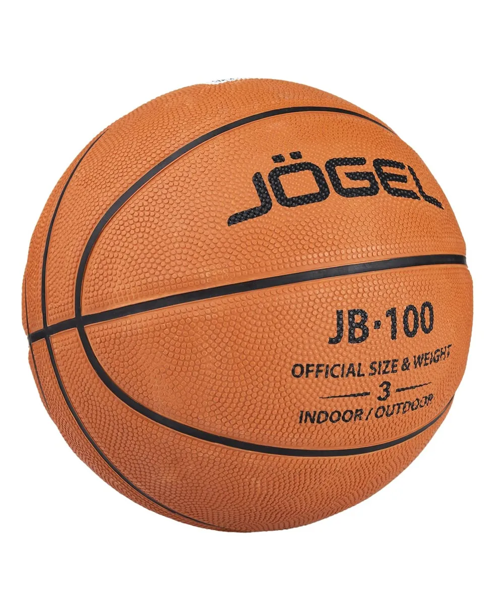 Реальное фото Мяч баскетбольный Jögel JB-100 №3 (BC21) УТ-00018764 от магазина СпортСЕ