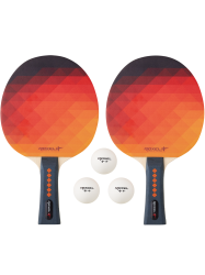 Набор для настольного тенниса Roxel Colour Burst (2 ракетки + 3 мяча) УТ-00021232
