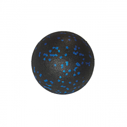 Мячик массажный одинарный MFS-106 8см синий (E33009) 10020061