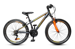 Велосипед Horst Stich (2022) серый/оранжевый