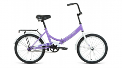 Велосипед Altair City 20 скл (2022) фиолетовый/серый RBK22AL20007