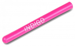 Наконечник (отскок) на палочку для художественной гимнастики Indigo розовый IN075