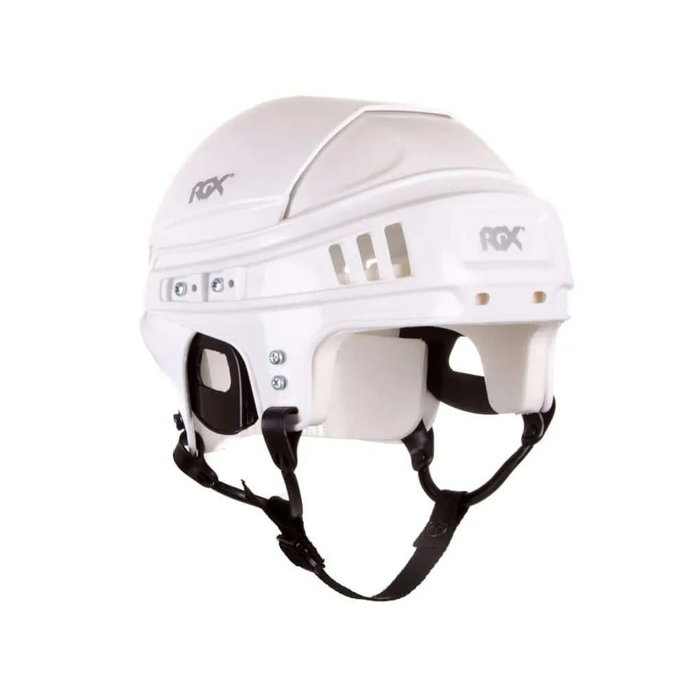 Реальное фото Шлем игрока RGX (M (р.56-60)) белый от магазина СпортСЕ