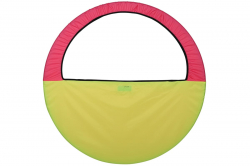 Чехол-сумка для обруча 60-90 см Indigo желто-розовый SM-083