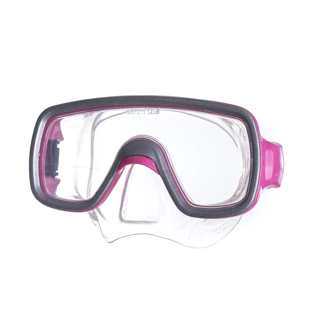 Реальное фото Маска для плавания Salvas Geo Mask р.Junior розовый CA105S1FYSTH от магазина СпортСЕ