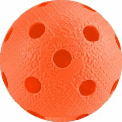 Мяч для флорбола RealStick пластик с углубл. IFF Approved оранжевый MR-MF-Or