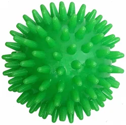 Мяч массажный 6 см C33445 супер твердый ПВХ зеленый 10017019