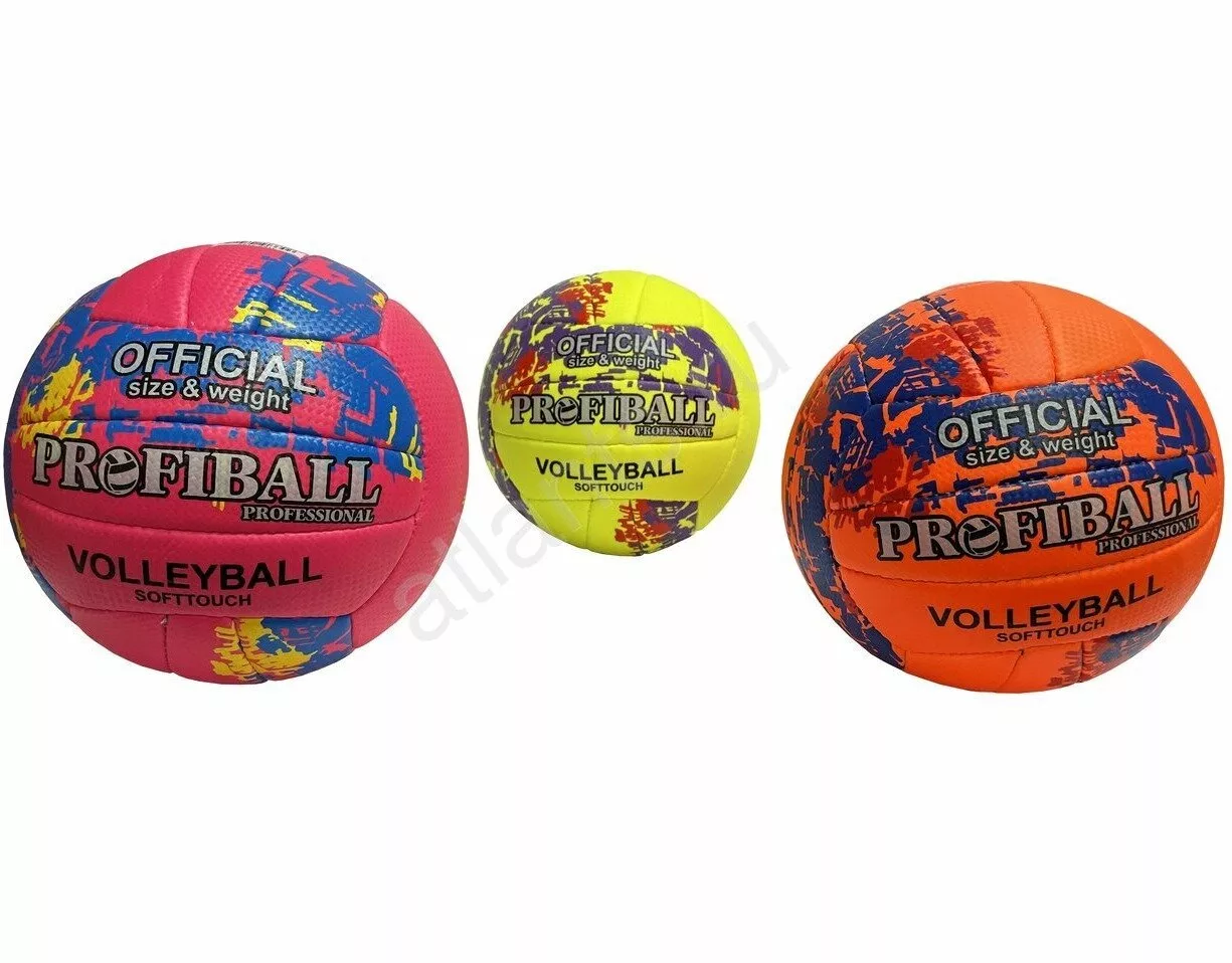 Реальное фото Мяч волейбольный Profiball Professional № 5 1165 18 панелей от магазина СпортСЕ