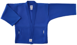 Куртка для самбо INSANESTART IN22-SJ300 синий, детский, хлопок