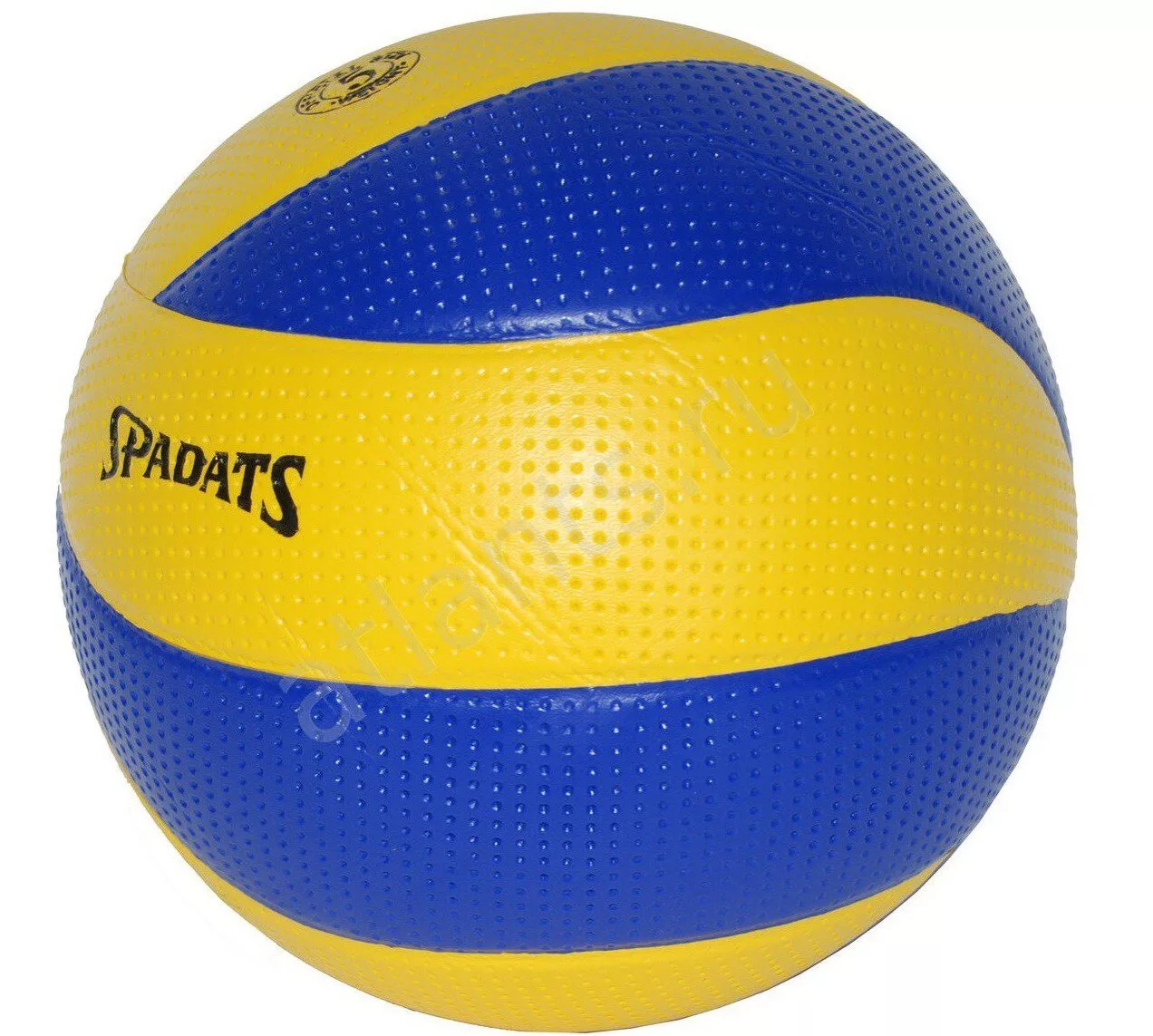 Реальное фото Мяч волейбольный Spadats SP-302BY №5 8 панелей от магазина СпортСЕ
