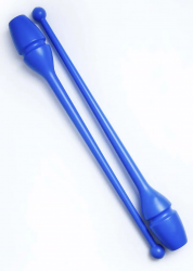 Булавы для гимнастики 41 см Amaya вставляющиеся (термопластик) синий 320202
