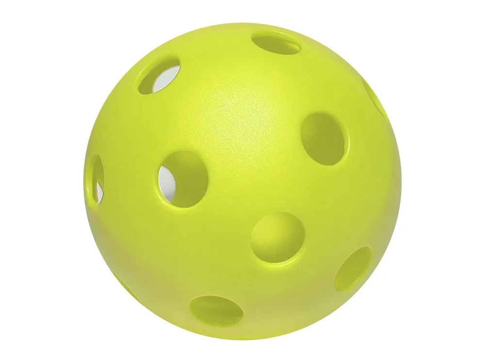 Реальное фото Мяч для флорбола F7322 салатовый 01170 от магазина СпортСЕ