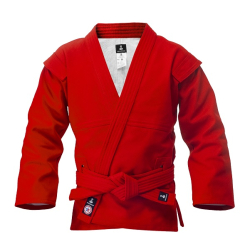 Куртка для самбо Bravegard Ascend ВФС красный