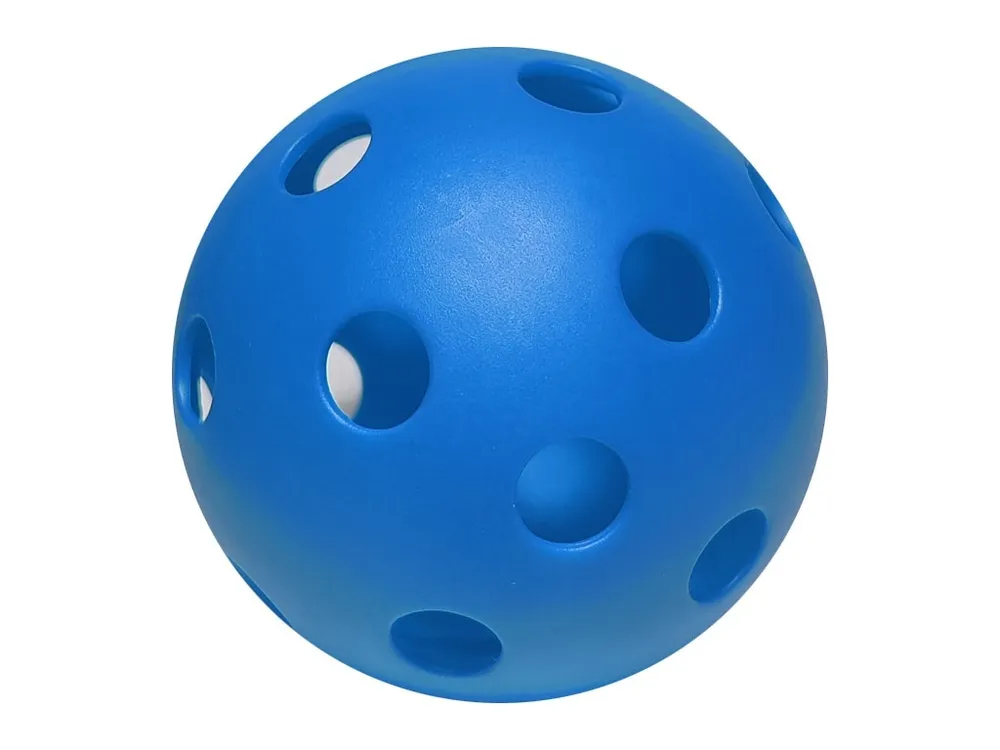 Реальное фото Мяч для флорбола F7322 синий 01170 от магазина СпортСЕ