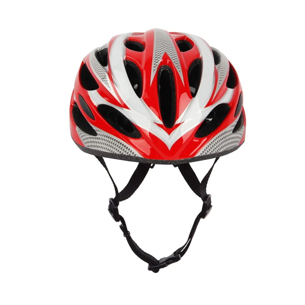 Реальное фото Шлем WX-H03 с регулировкой размера (55-60) красный от магазина СпортСЕ