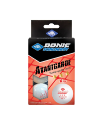 Мяч для настольного тенниса Donic-Schildkröt 3* Avantgarde белый 6шт УТ-00019025