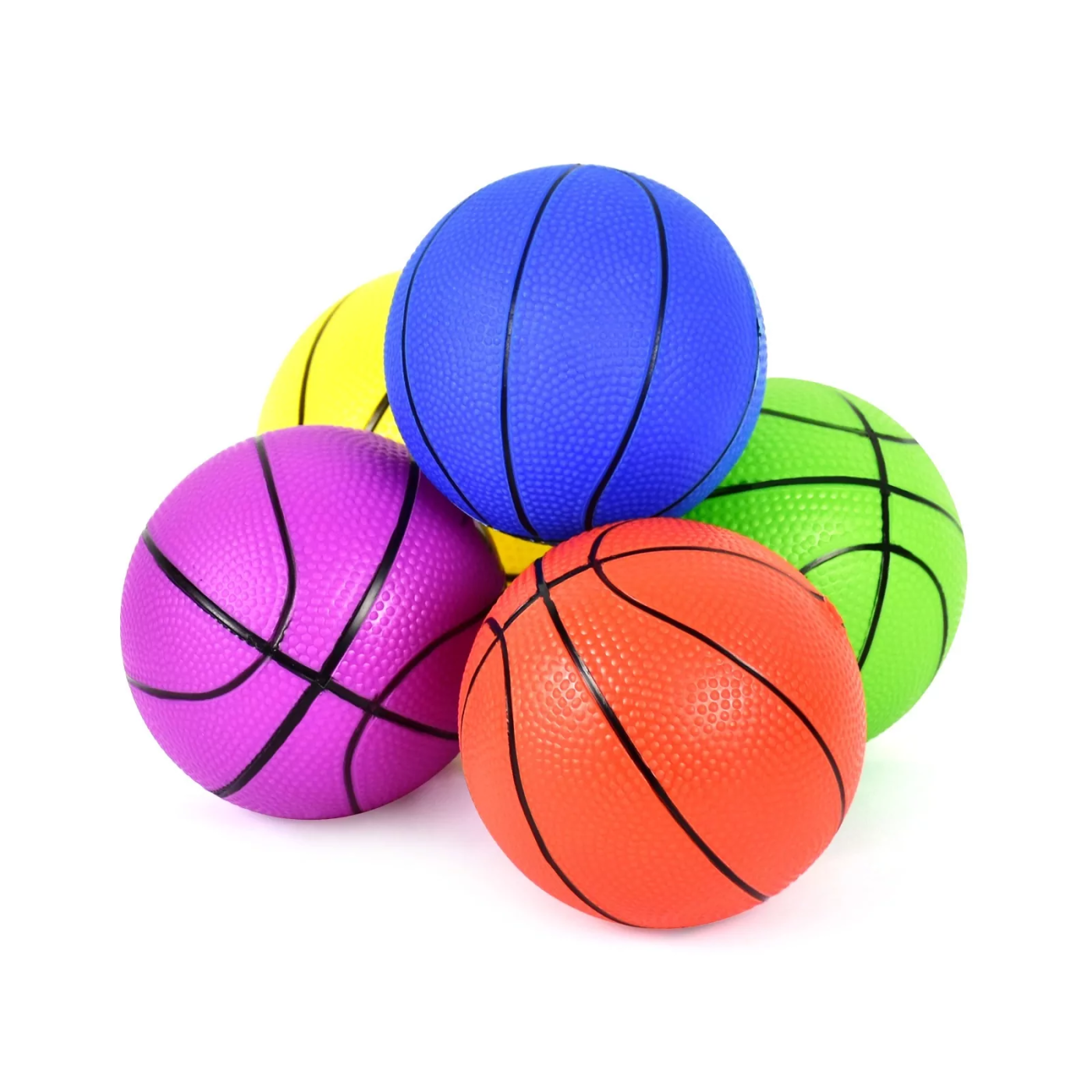 Реальное фото Мяч баскетбольный Cliff резиновый d-10см (4") PVC от магазина СпортСЕ